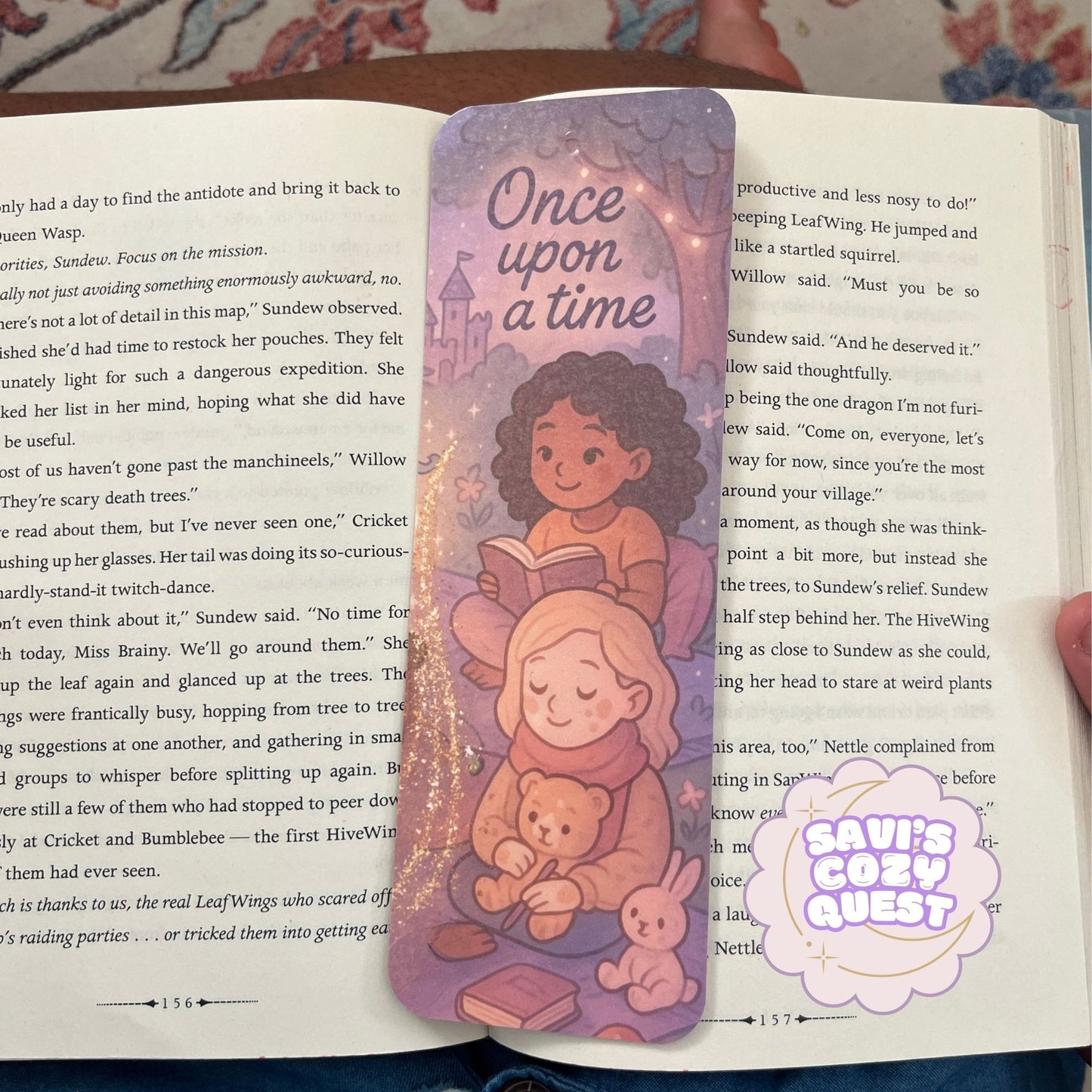 Once Upon a Time Bookmark | Magical Picnic Series