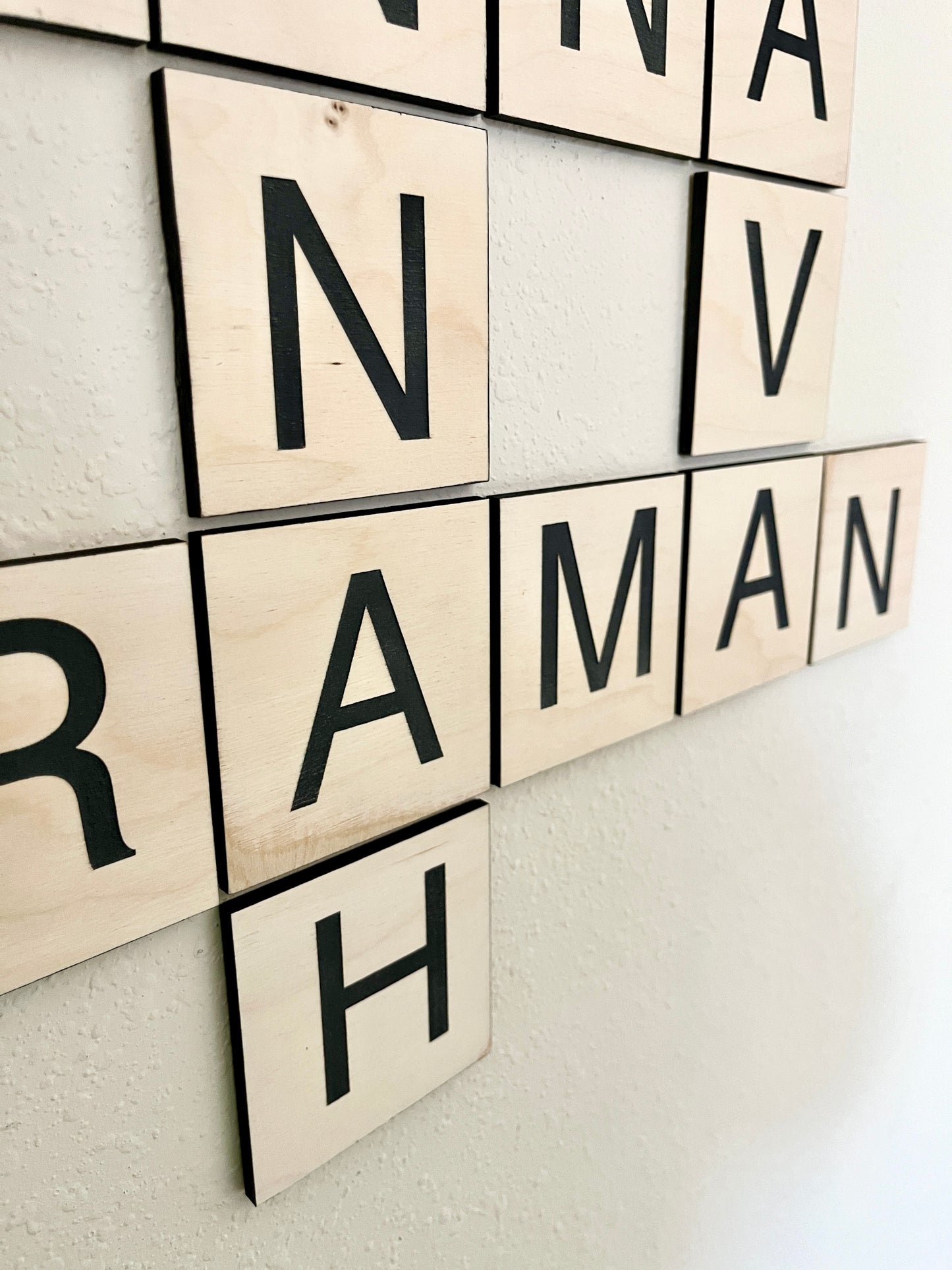 Individual Crossword Wall Tiles