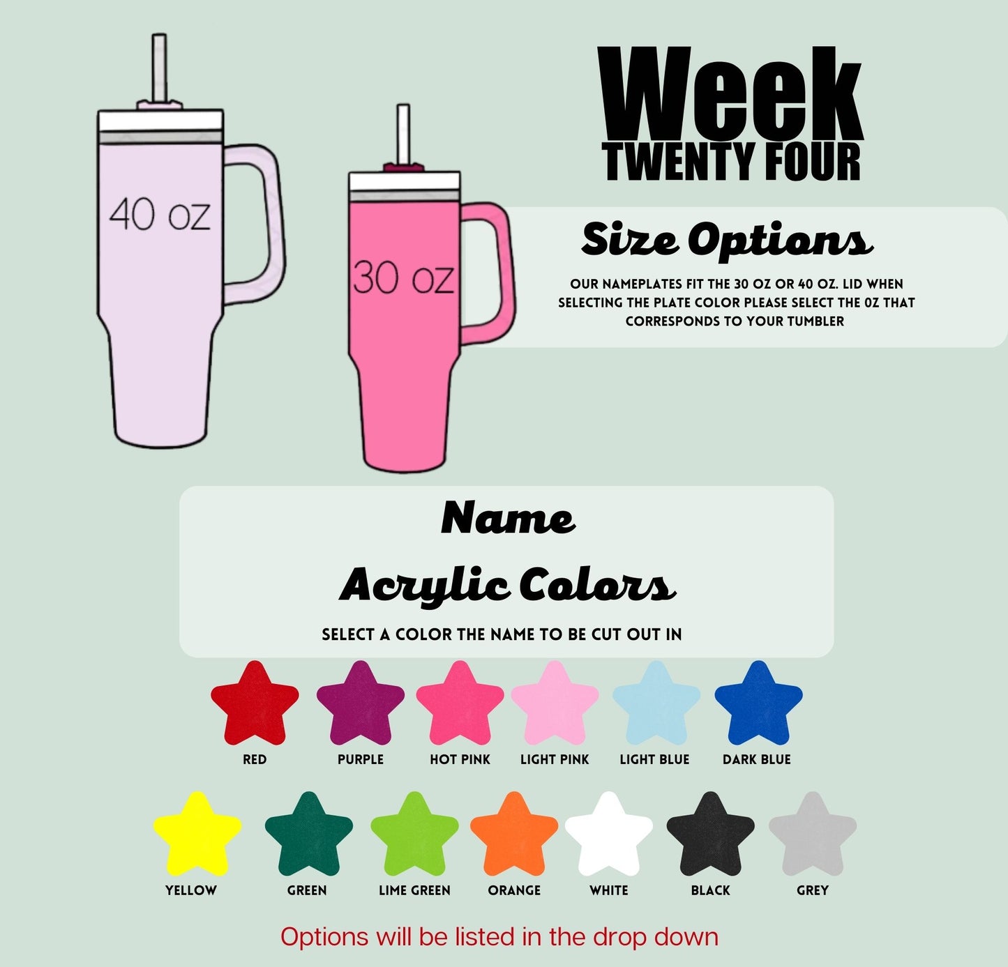 Stanley Quencher H2.0 Name Plate Tag