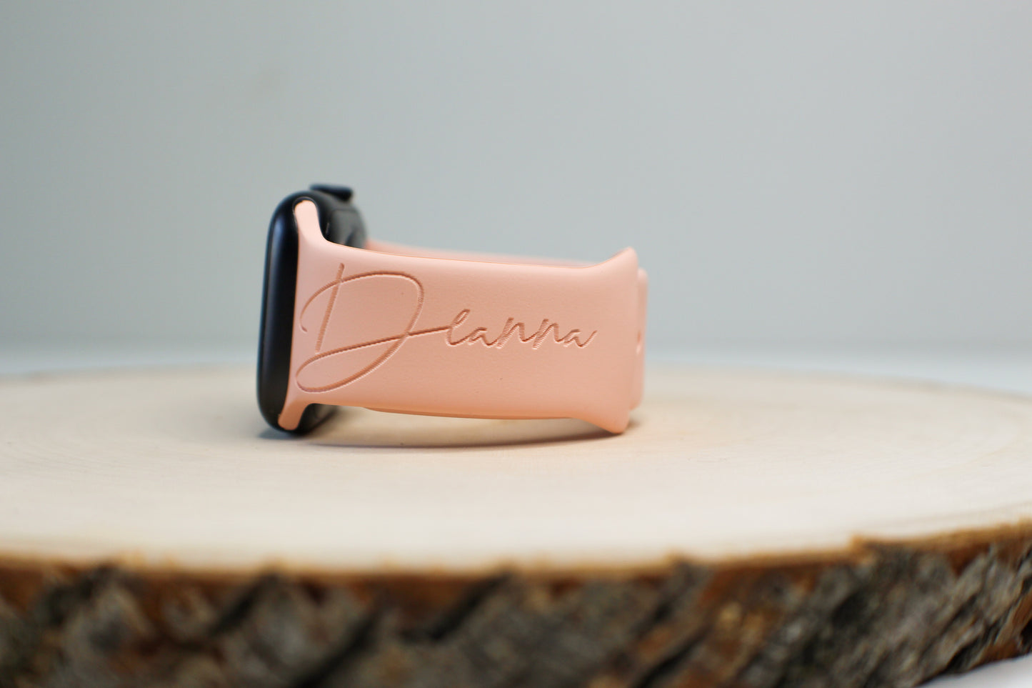 Name Engraved Smart Watch Band
