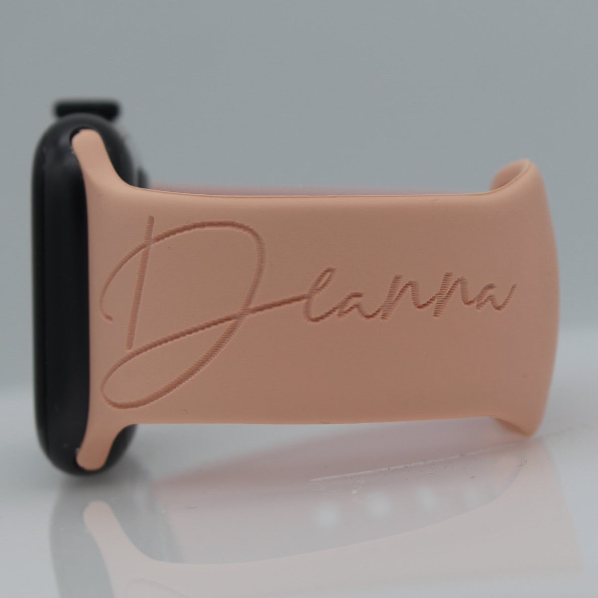 Name Engraved Smart Watch Band