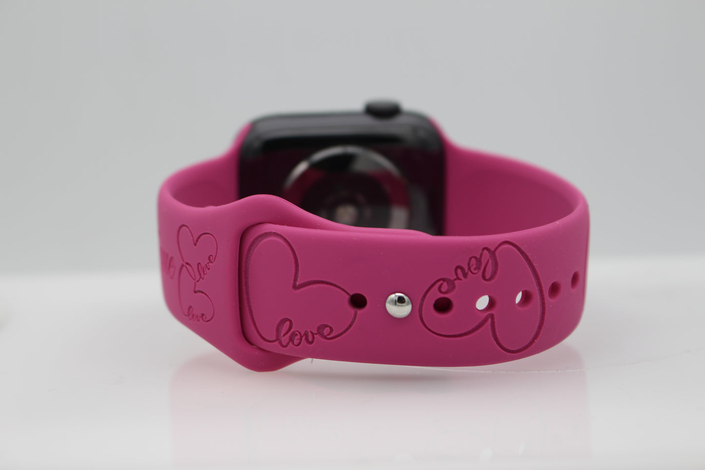 Love You Forever Personalized Engraved Smart Watch Band