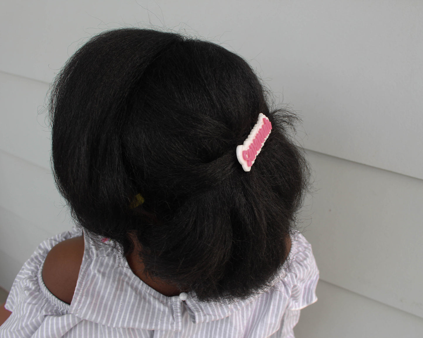 Personalized Hair Clip, barrette, Toddler Hair Clip, Baby Girl Hair Clip, Girl Hair Clip, No Slip Hair Clip, Name Hair Clip, Name Hairbow