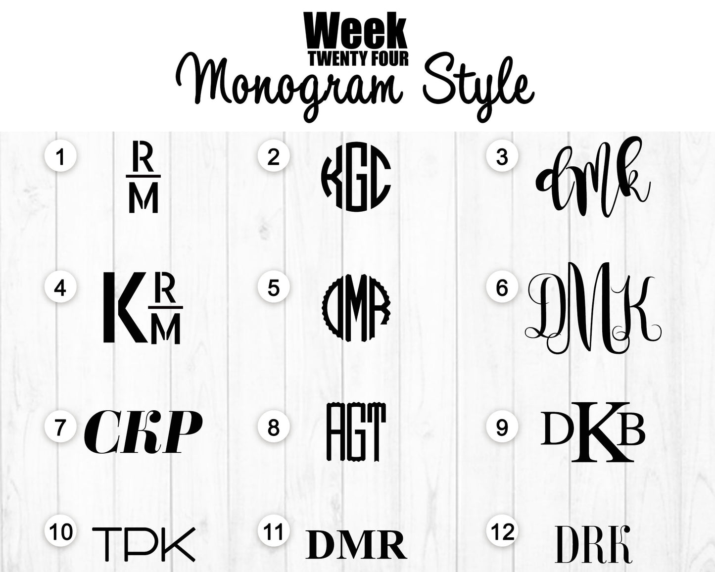 Monogram Engraved Band