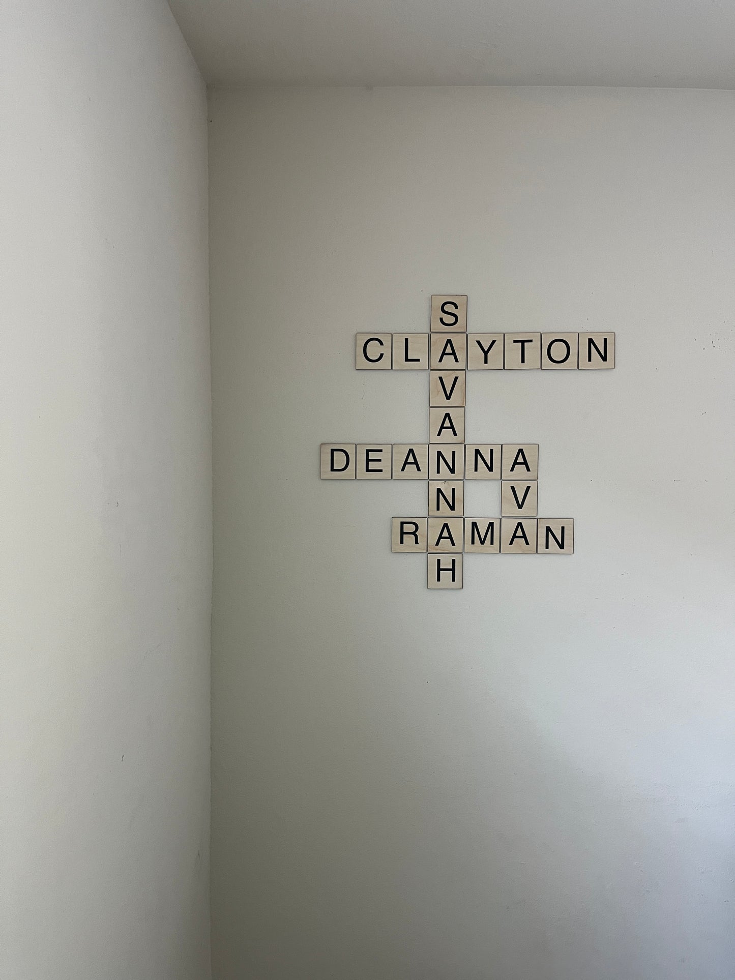 Individual Crossword Wall Tiles