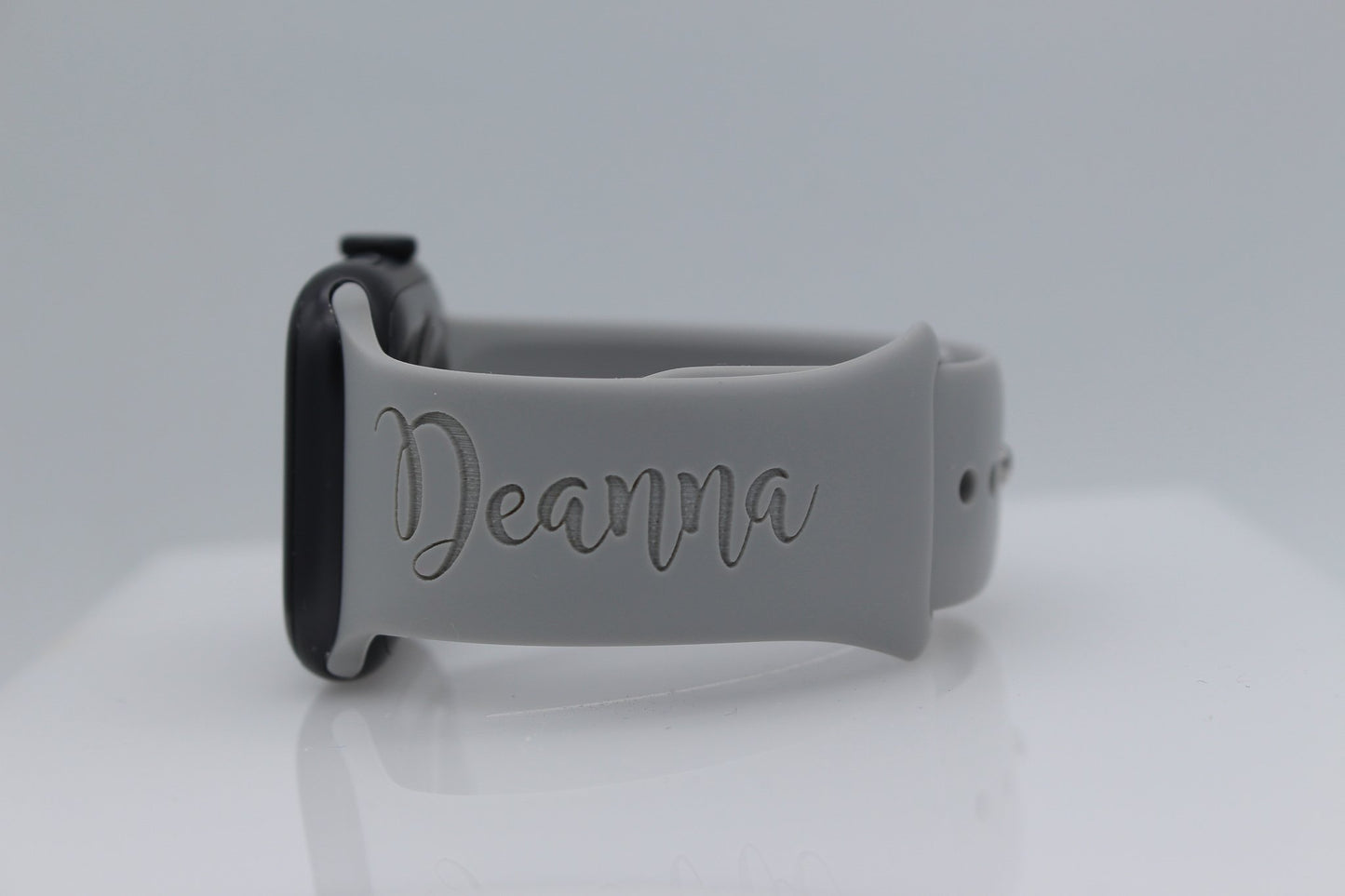 Scripture Engraved Band Compatible Apple Watch Band