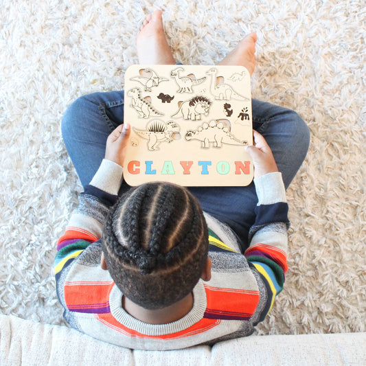 Dinosaur Personalized Puzzle