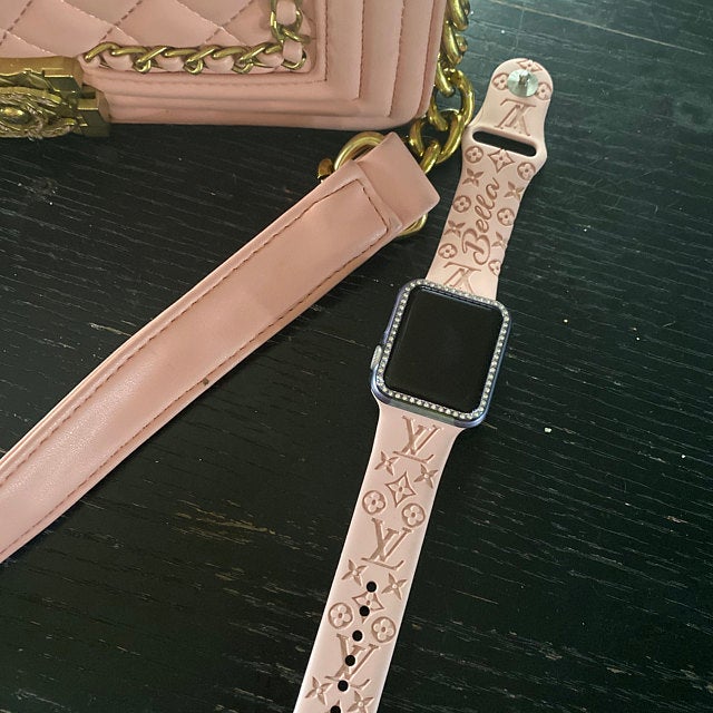 Inspired Collection Name Personalized LV Engraved Band