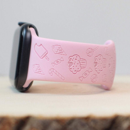Cupcakes & Sweets Engraved Band