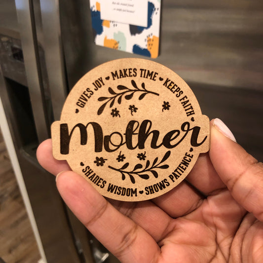 Mother’s Day magnet /our first Mother’s Day magnet / gift for mom / personalized magnet /Day keepsake/ trending gifts/ Refrigerator ornament
