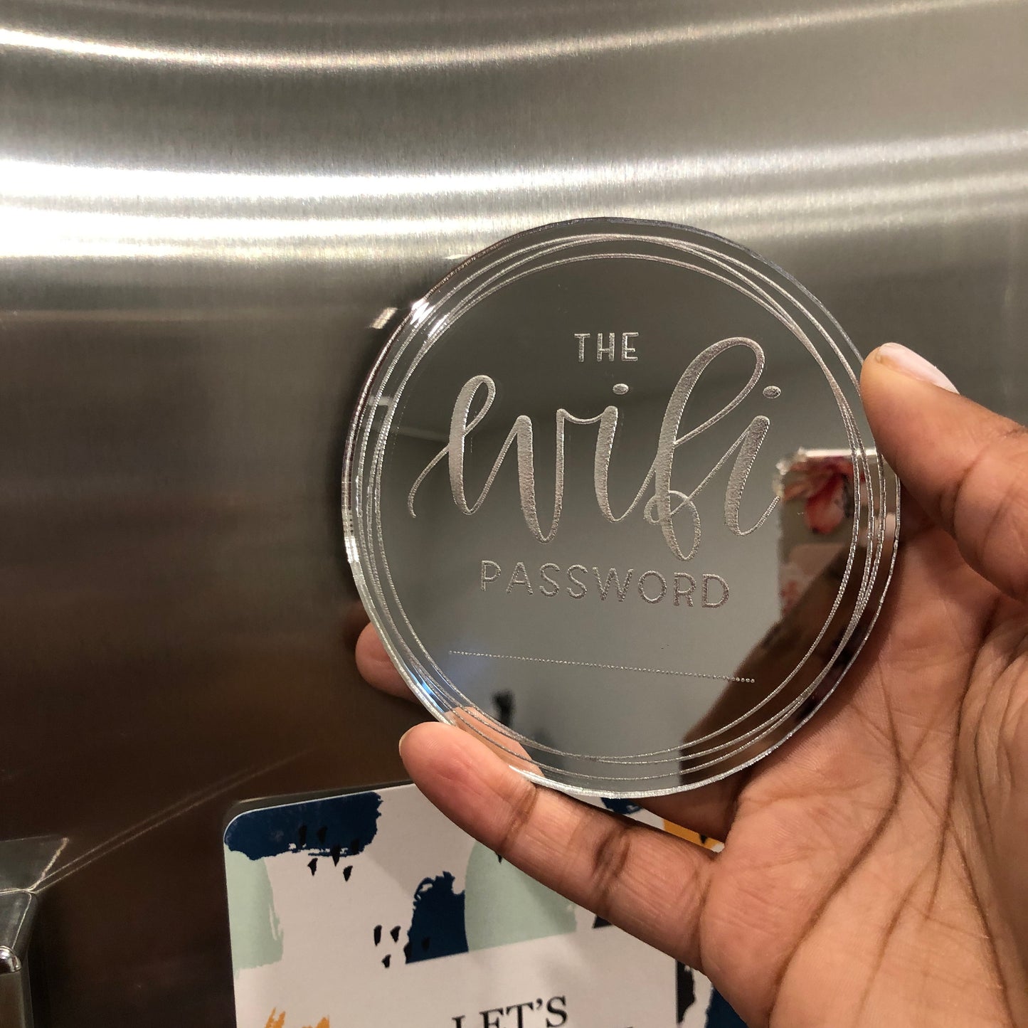 Wifi Password Sign Magnet
