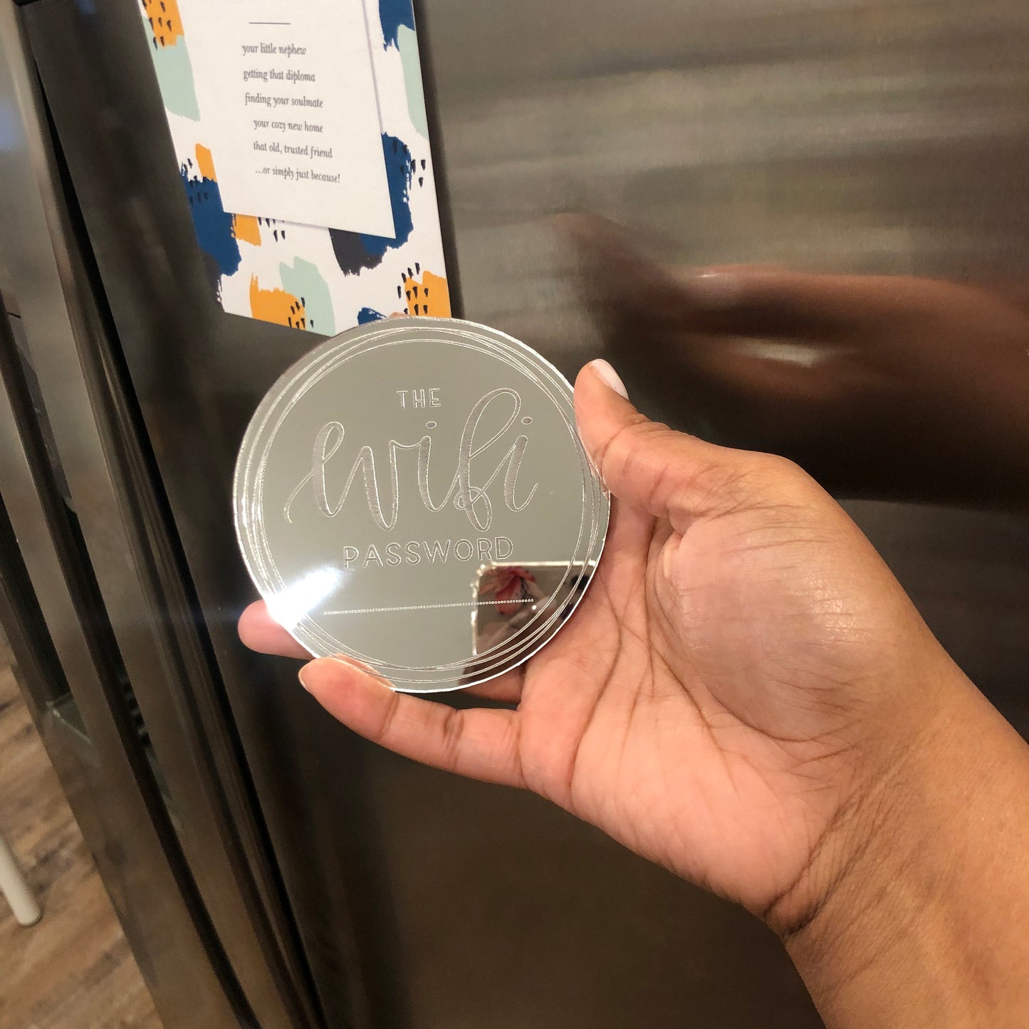 Wifi Password Sign Magnet