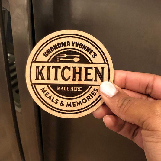 Meals and Memories personalized magnet
