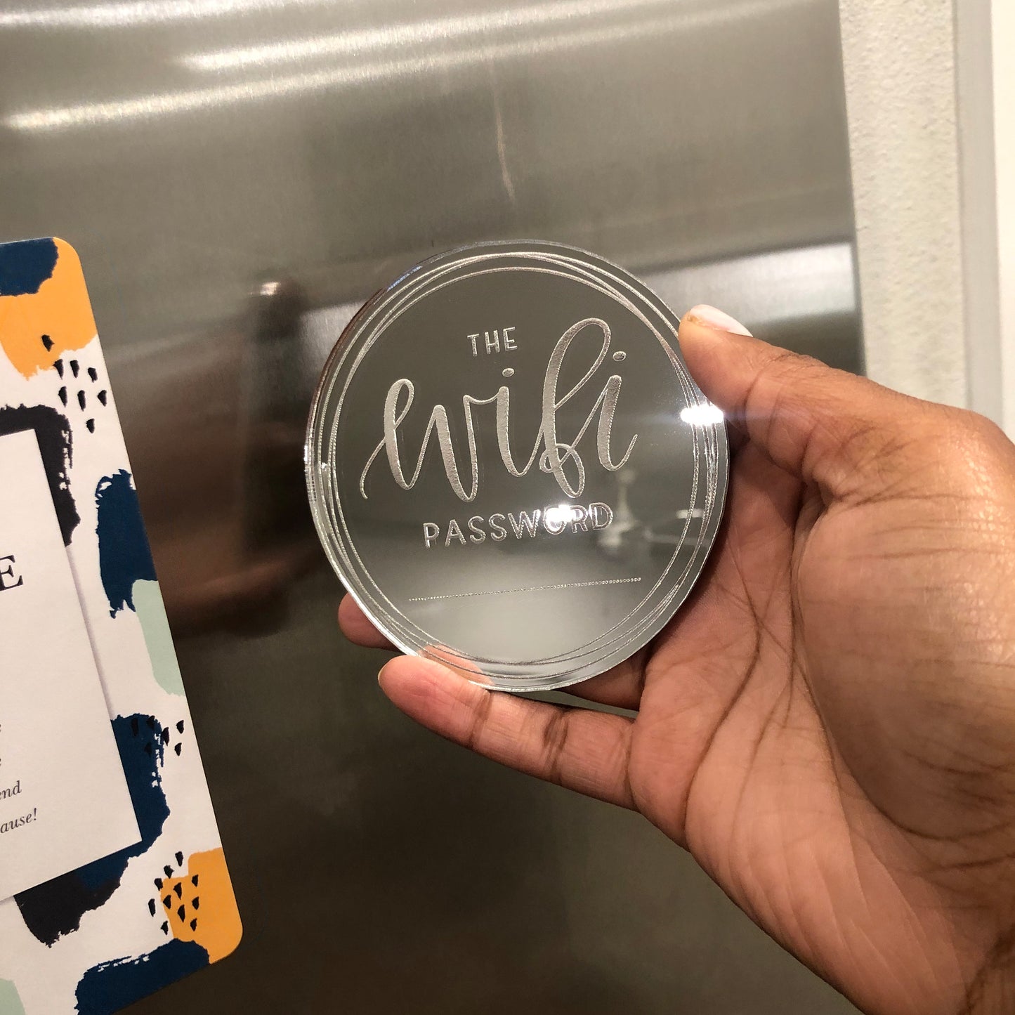 Wifi Password Sign Magnet