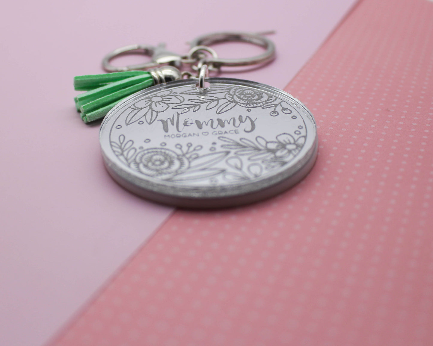 Personalized bangle keychain. mother keychain. New grandma gift. First mothers day gift. Mothers day necklace  Wristlet Keychain. mom