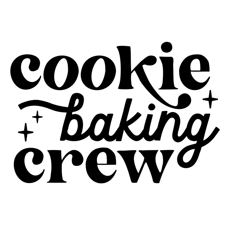 Cookie Baking Crew Sparkle