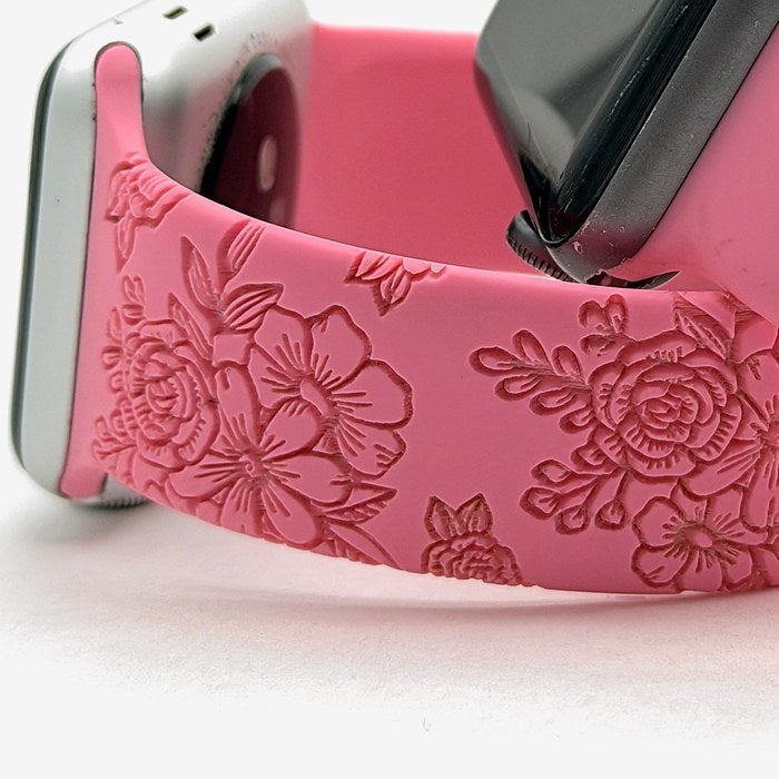 Floral Engraved long side