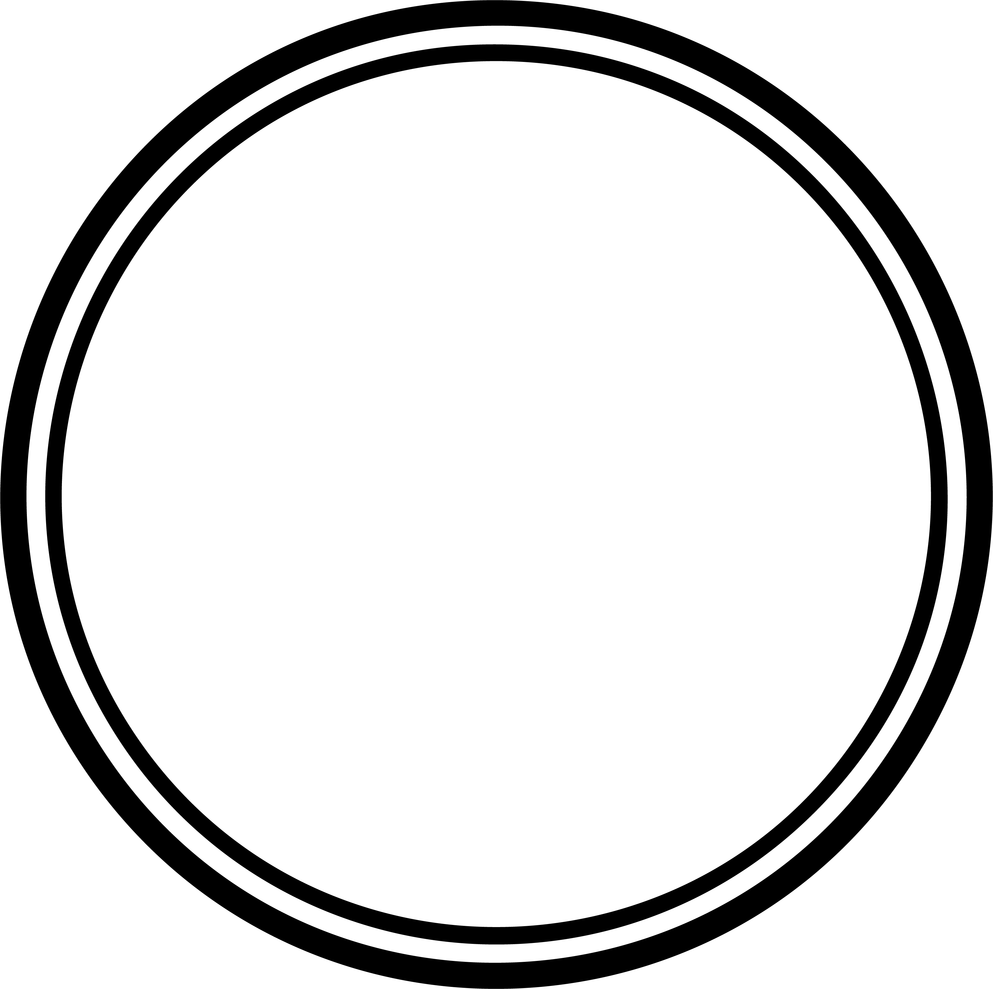 Double Circle frame