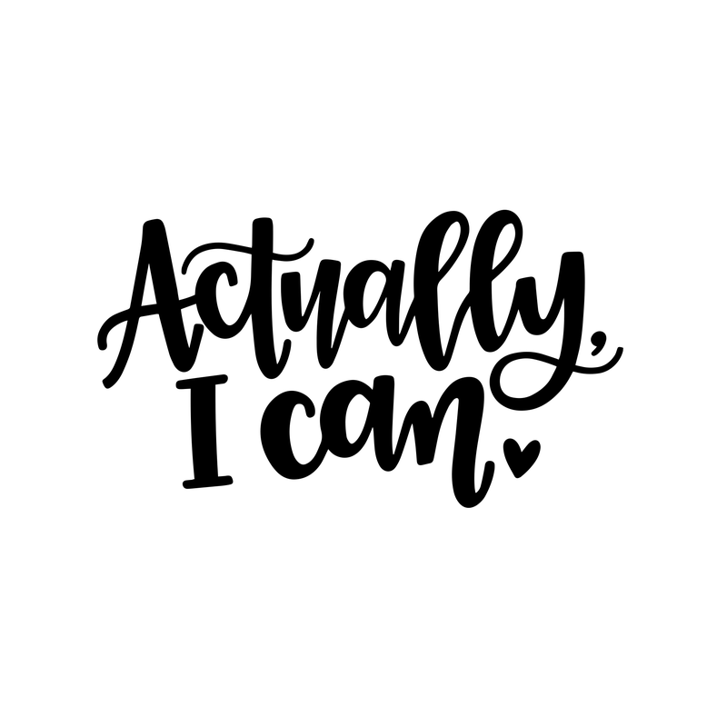 Actually I Can