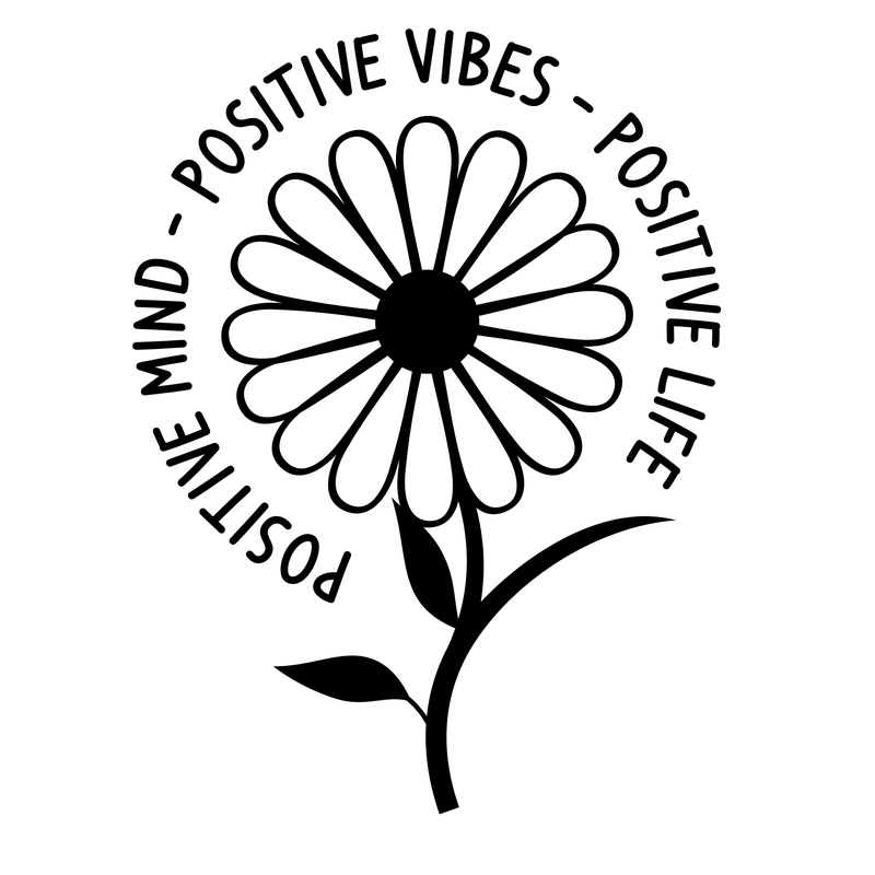 Positive Vibes Daisy