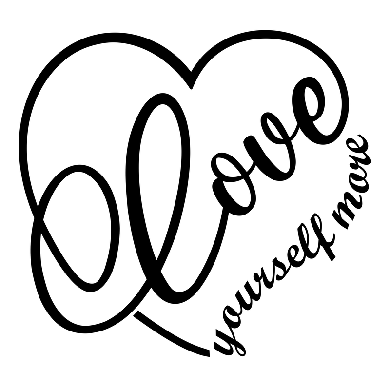 Love Yourself More Heart